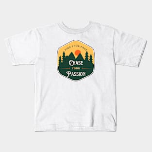 Find your pace, Chase your passion T-Shirt Kids T-Shirt